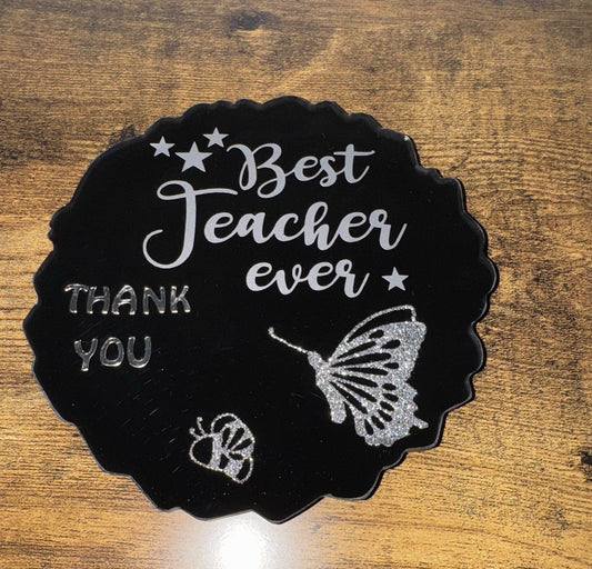 Teacher Gift Appreciation Day Tea Coffee Mug Coaster