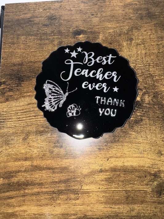 Teacher Gift  Appreciation Day  Tea Coffee Mug Coaster