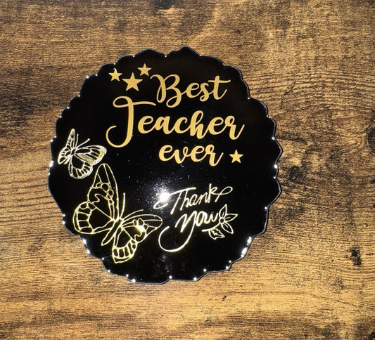 Teacher Gift  Appreciation Day  Tea Coffee Mug Coaster