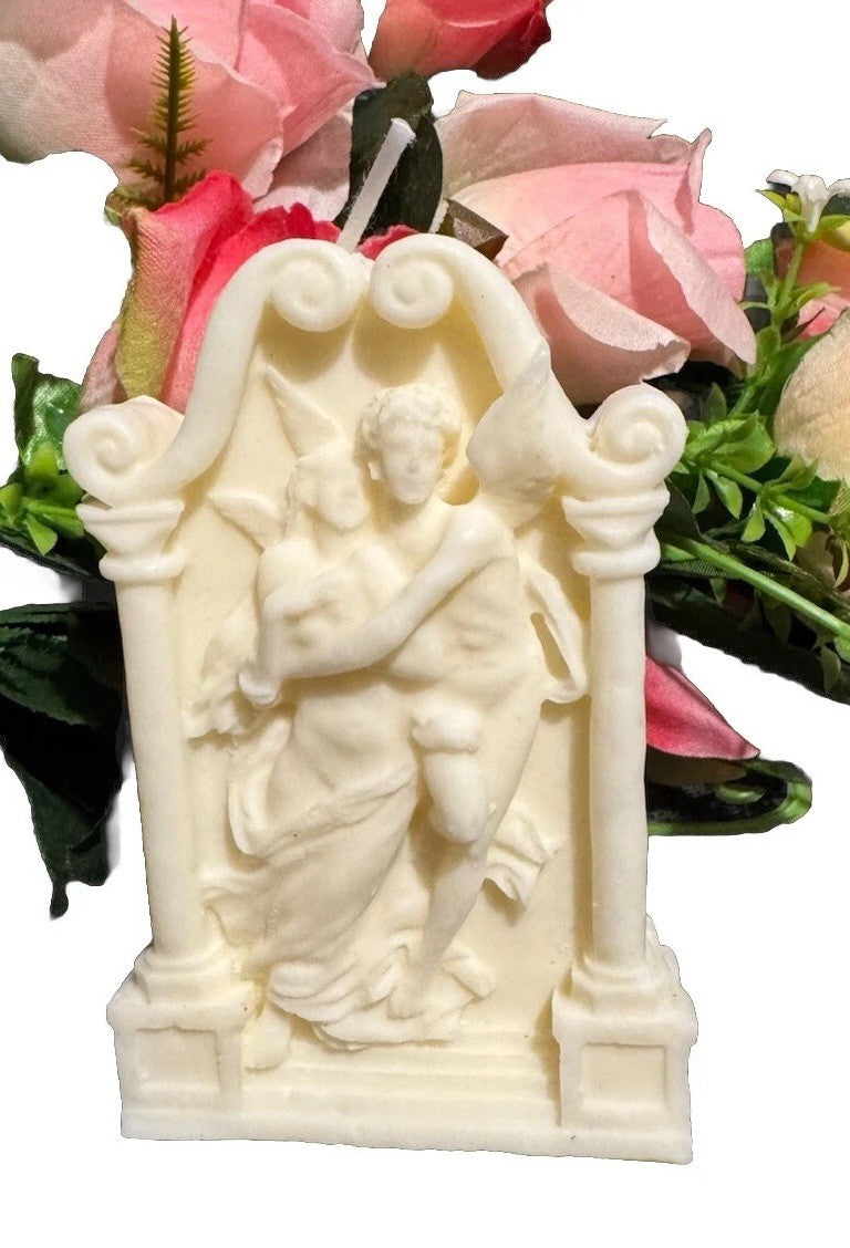 Candle Vanilla Scented /Angels