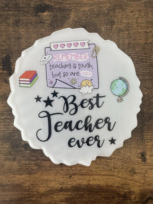Teacher Gift  Appreciation Day  Tea Coffee Mug Coaster
