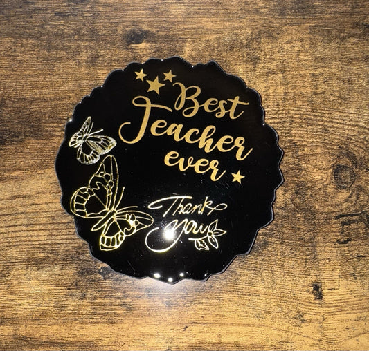 Teacher Gift  Appreciation Day  Tea Coffee Mug Coaster