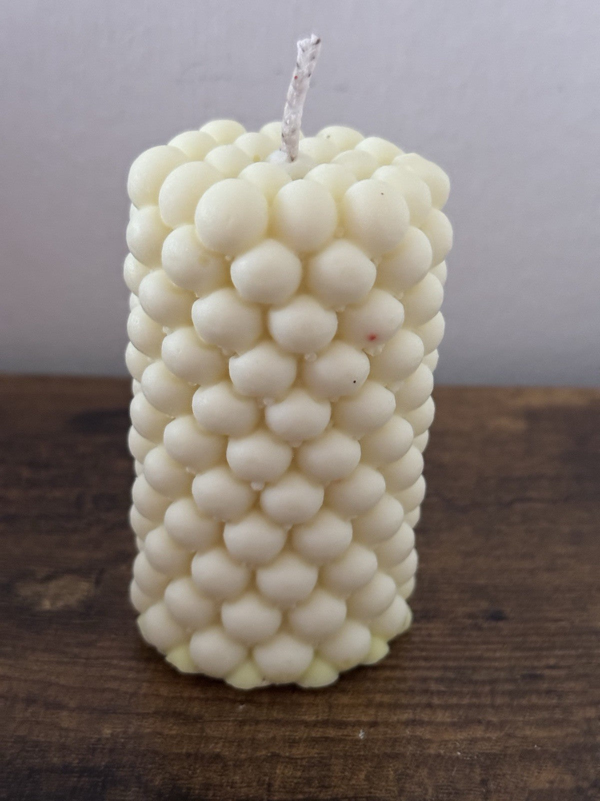 Bubble Pillar Scented Candle Ivory Home Decor Wedding Party Supplies Home Decor
