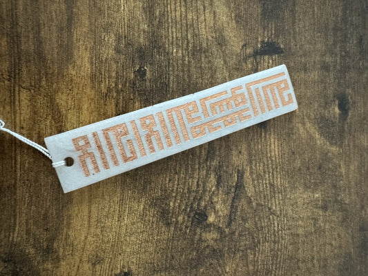 Islamic Bookmark Resin Handmade