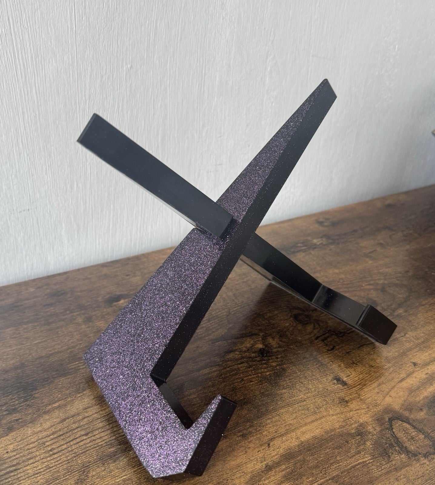 Display Stand For Frame Tablet Plate Round Clock Handmade Resin