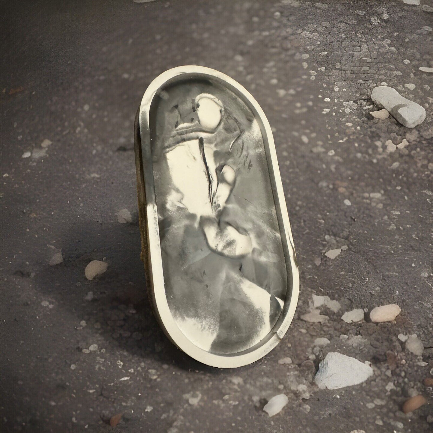 Marble Tray Holder for Soap Shampoo or Perfume Bathroom Kitchen decoration