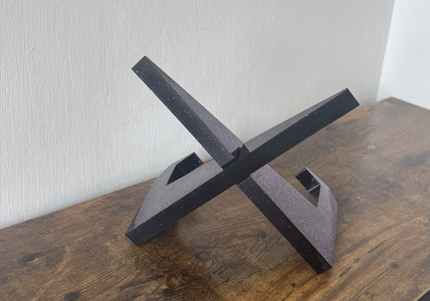 Display Stand For Frame Tablet Plate Round Clock Handmade Resin