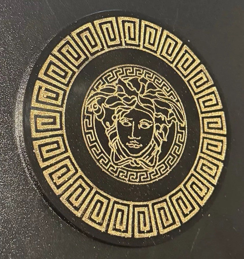 Medusa Style Coaster Gold/Silver– Durable Handmade Resin, Authentic Quality