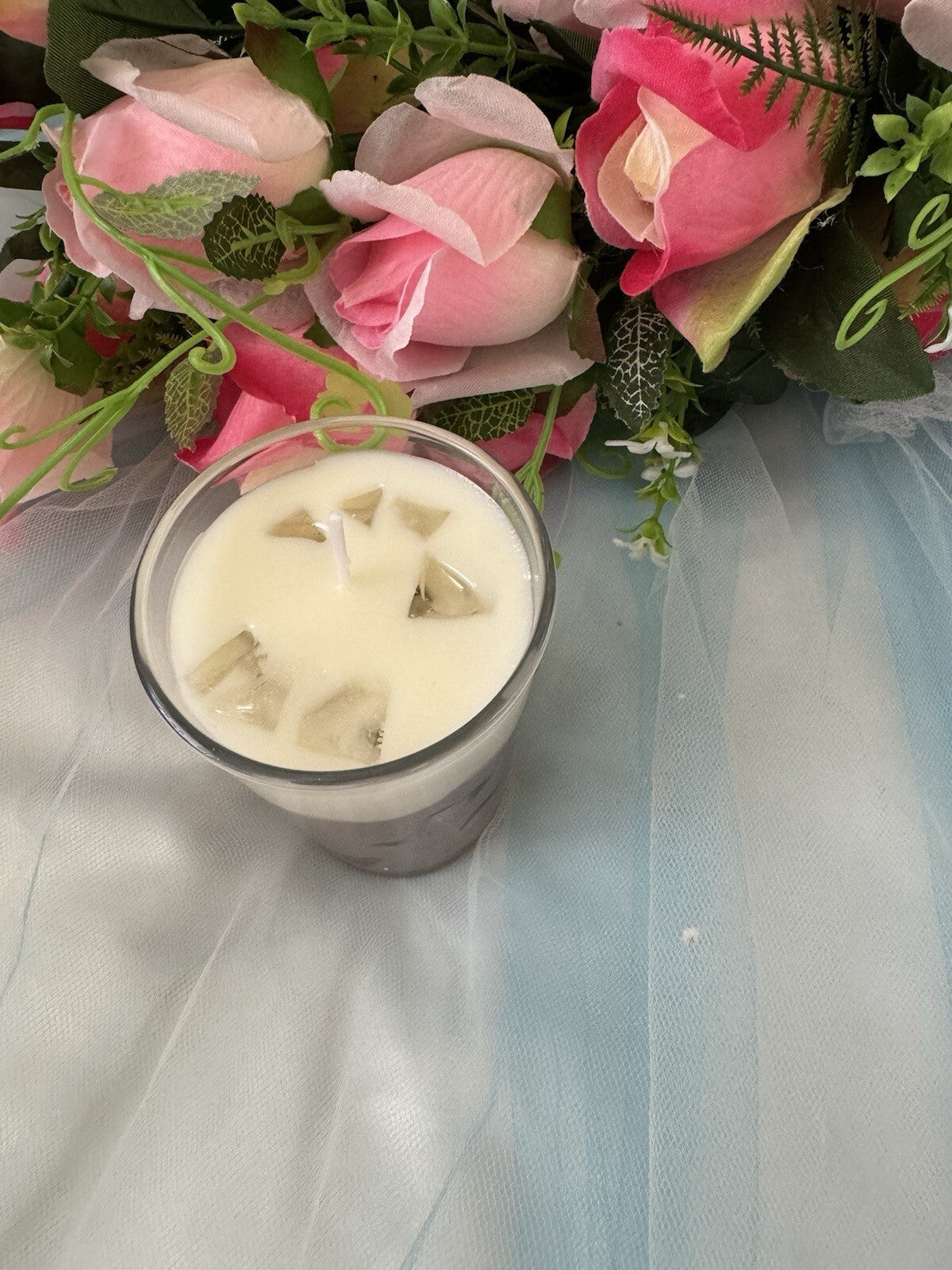 Iced coffee candle