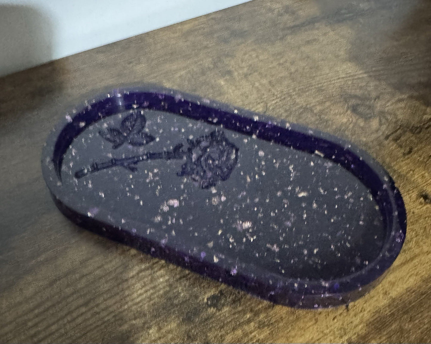 Unique Bathroom Tray  Holder For Soap Shampoo Perfume Bathroom Decoration