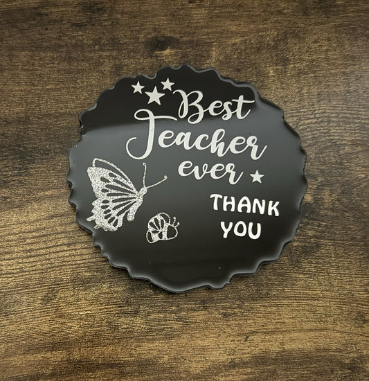 Teacher Gift  Appreciation Day  Tea Coffee Mug Coaster