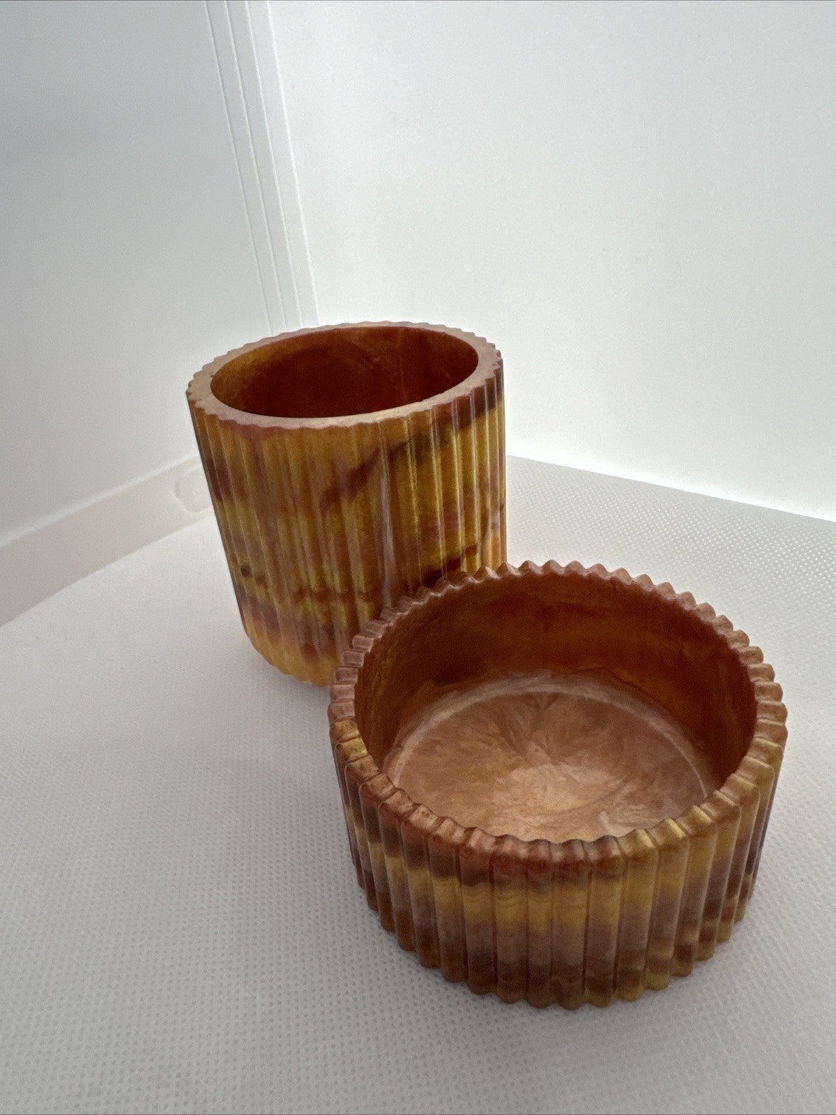 Large And Medium Resin Jewellery Candle Holder Set Of 2 Birthday Anniversary Gif