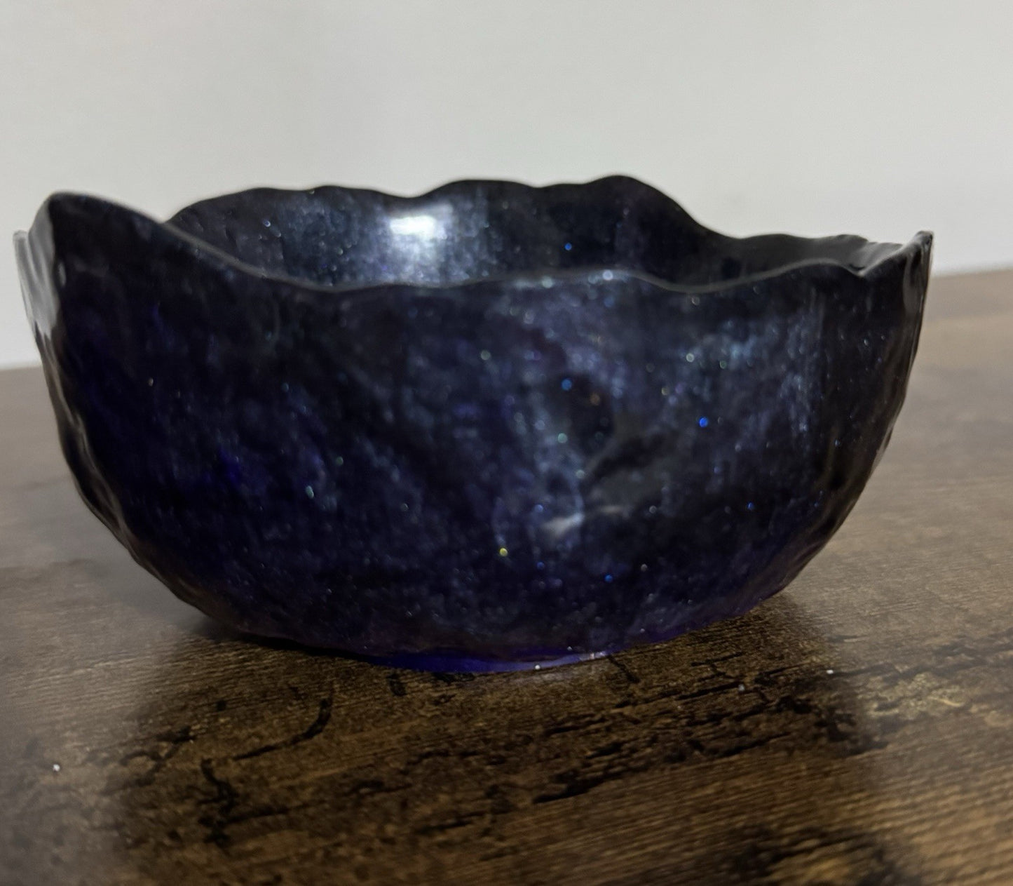 Decorative Resin Bowl Candy Dish Fig Colour Purple Black Gold Home Decor Gift Uk