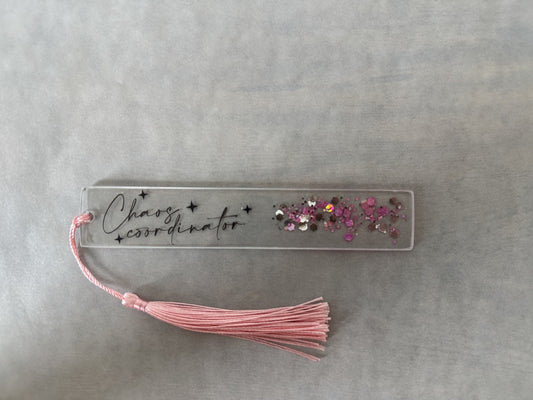 Elegant Bookmark Chaos Coordinator Teacher Gift Teacher Appreciation Gift