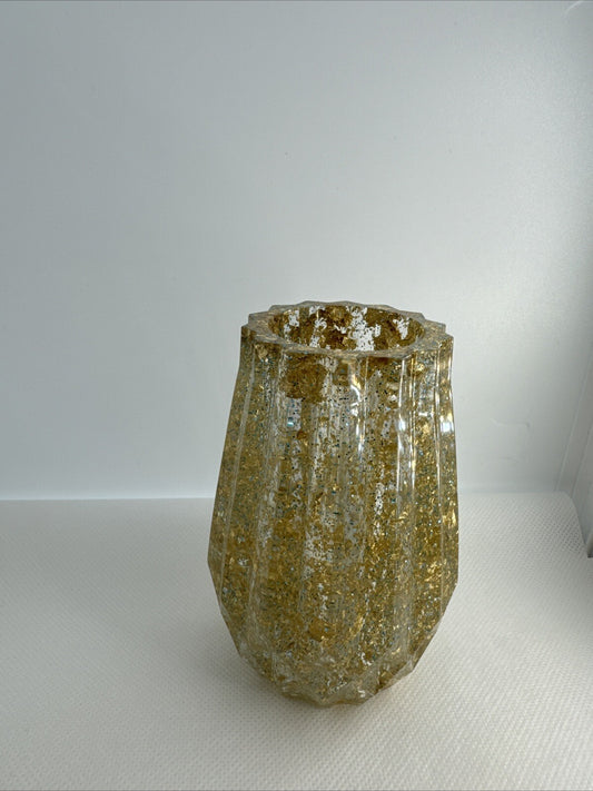Small Resin Vase for Artificial Flowers or Air Plants – Handmade Decorative