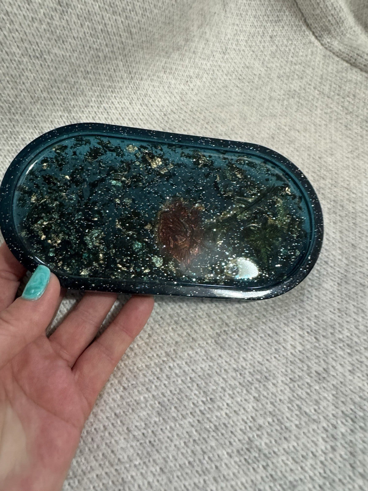 Unique Bathroom Tray  Holder For Soap Shampoo Perfume Bathroom Decoration