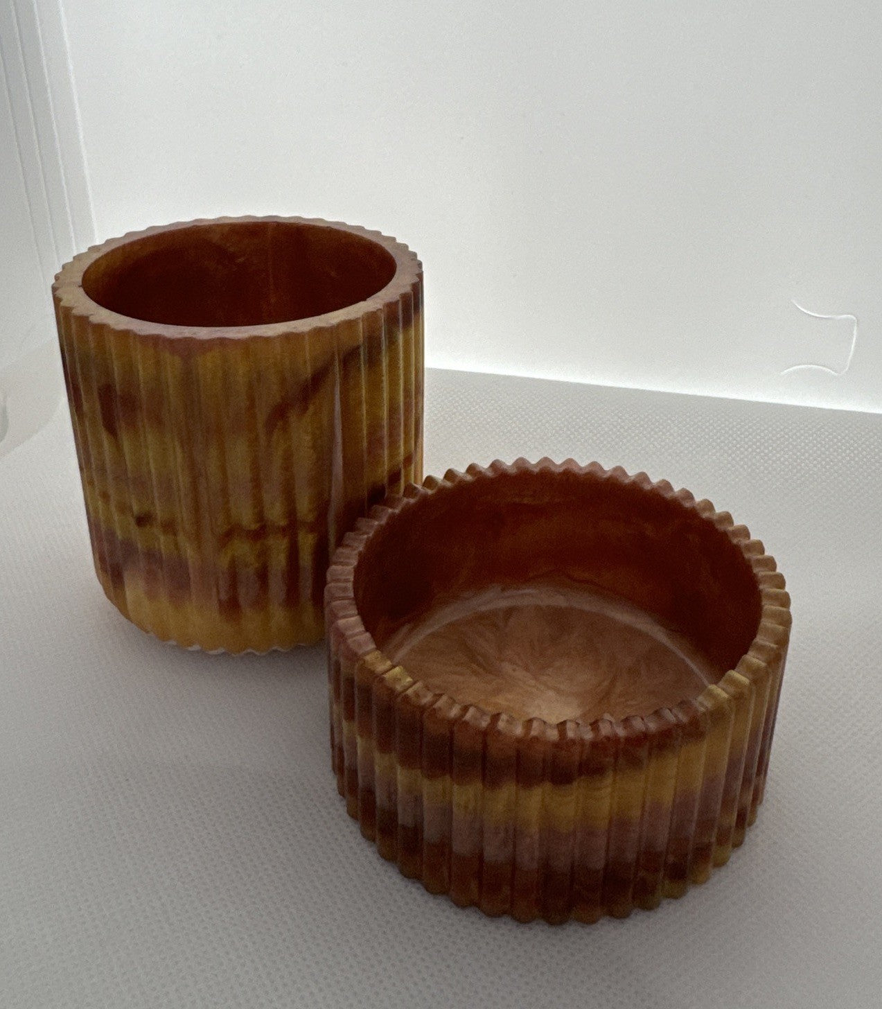 Large And Medium Resin Jewellery Candle Holder Set Of 2 Birthday Anniversary Gif