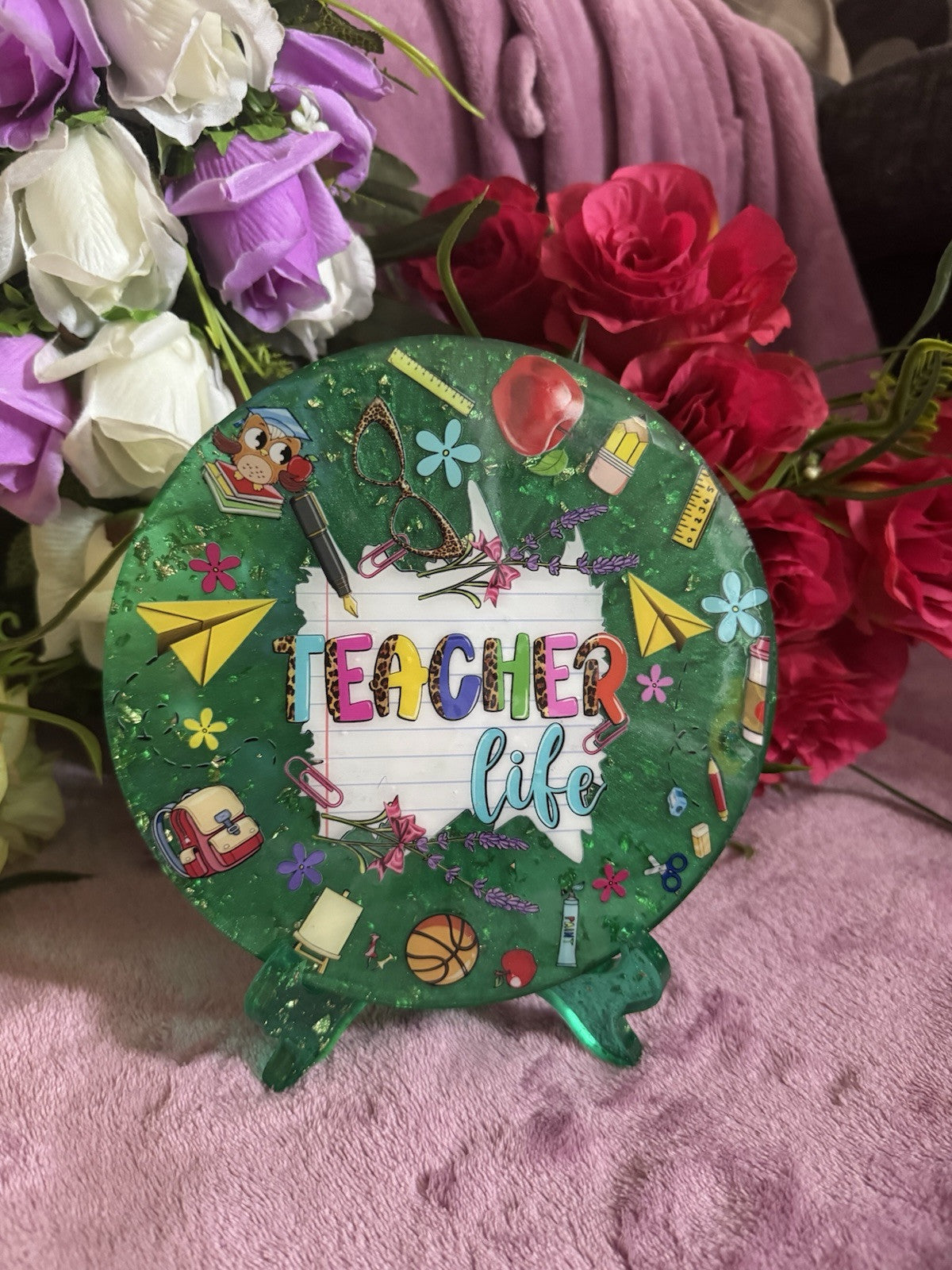 Teacher Appreciation Gift  Thank you display stand