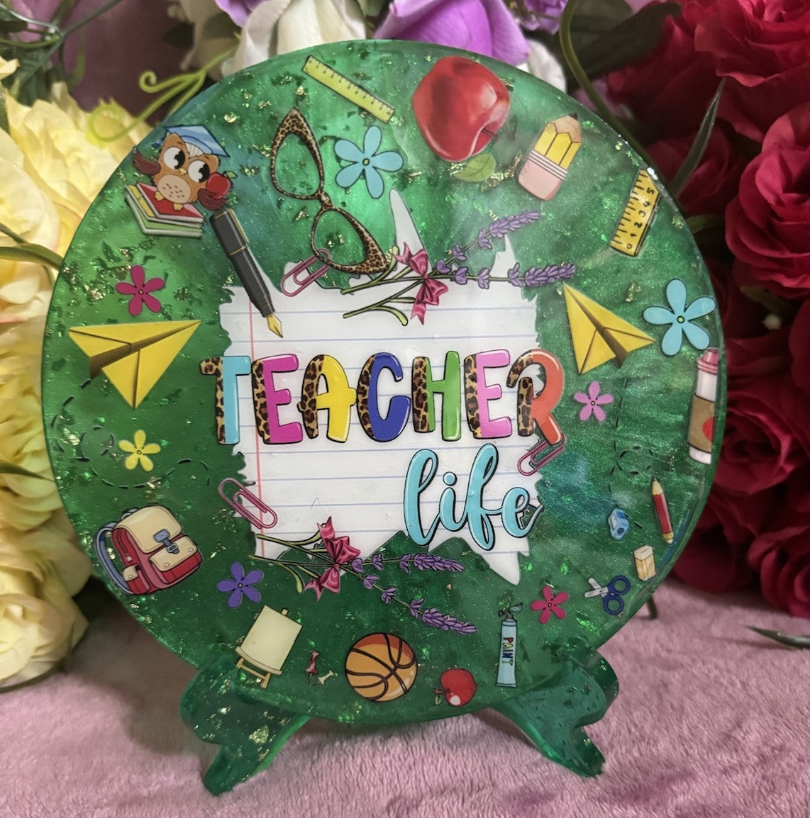 Teacher Appreciation Gift  Thank you display stand